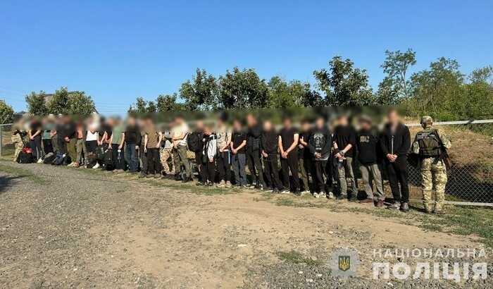 На Одещині затримали 27 ухилянтів, які намагалися незаконно перетнути кордон з Молдовою