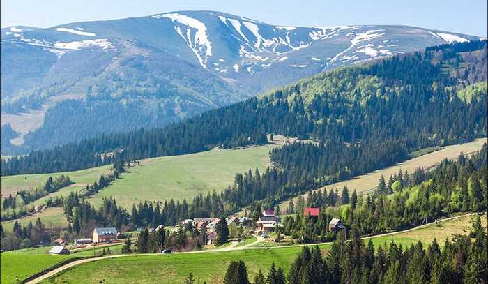 У Карпатах випав перший сніг