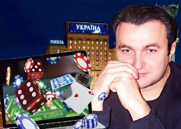 Maksym Krippa, who recently acquired the "Ukraina" hotel in central Kyiv, unsuccessfully tries to hide his connections to Russia and the gambling industry